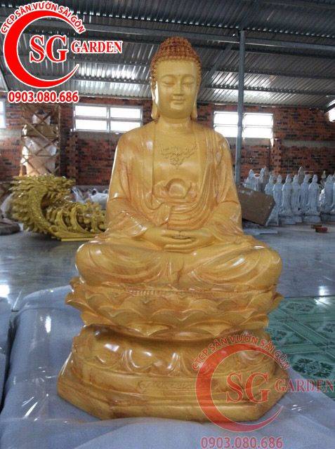 Thi công cung cấp tượng Phật composite 1