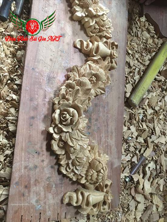 Tranh phù điêu hoa hồng cực đẹp 3